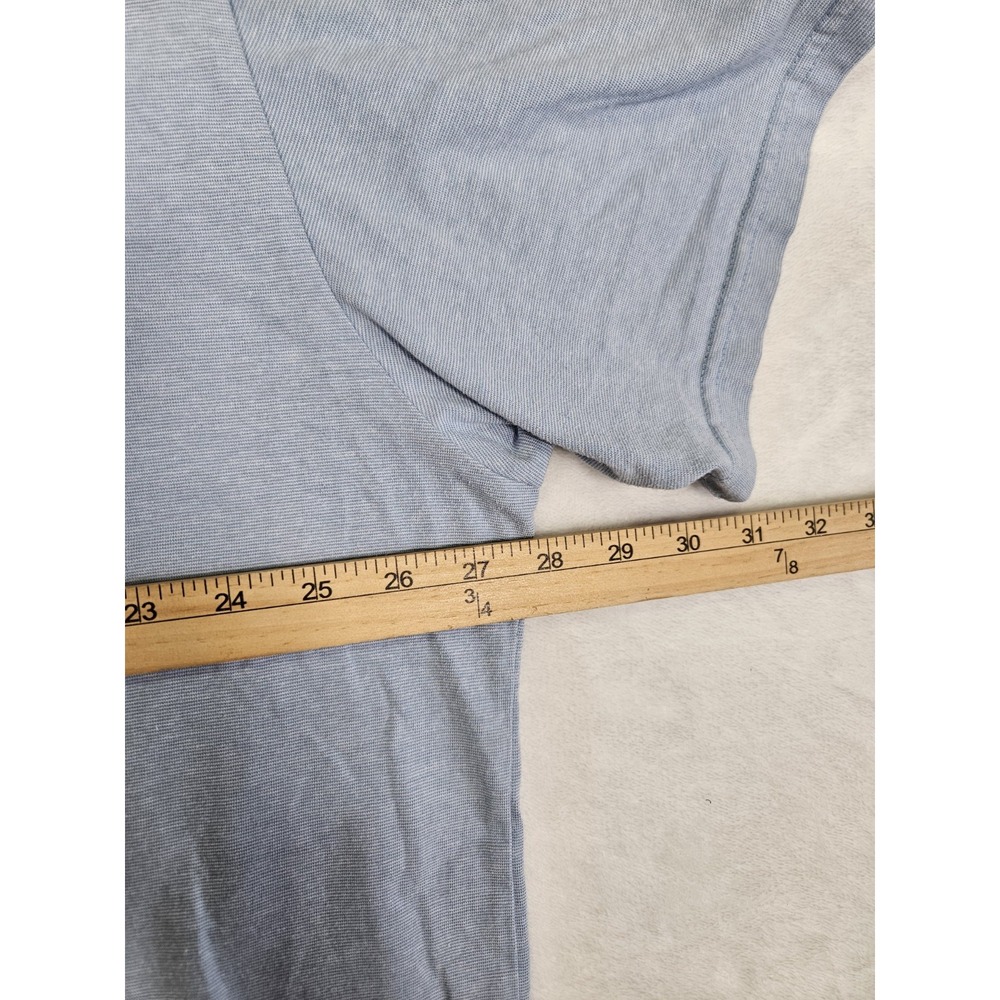 DIXXON Polo Golf Shirt Mens 4XL Stitch Premium Striped Slate Blue Cotton Classic - Picture 8 of 8